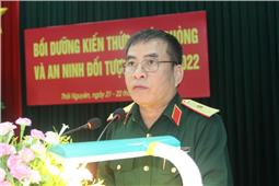 Bộ Tham mưu: Hơn 100 cán bộ tham gia lớp bồi dưỡng kiếm thức quốc phòng và an ninh
